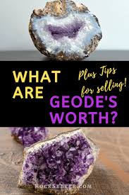 Do You Have A Geode Or Other Gemstone You Think Might Be Worth Money Well If You Ve Ever Wondered What A Geodes Value Geode How To Clean Crystals Large Geode