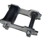 Leaf Spring Shackle Kit w/Upper Bushings, Rubber, 1978-88 ...