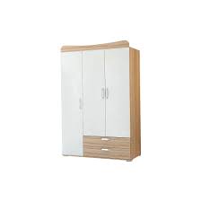 Decorotika gabi 3 kapaklı 1 çekmeceli gardırop beyaz. Akdeniz Tacli 3 Kapili 2 Cekmeceli Gardirop 120x53x194 Cm Tekzen