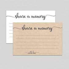Share A Memory Card Memory Cards Share A Memory Printable Memorial Card Keepsake Funeral Memory Card Rustic Kraft Instant Download B11 Memorial Cards For Funeral Memorial Cards Memory Cards