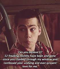 Derek hale & stiles stilinski. Stiles Teen Wolf Quotes Quotesgram