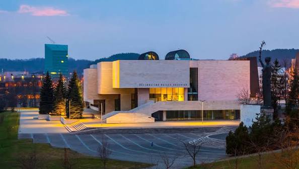 Exterior view of National Gallery of Art Lithuania