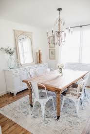 A shabby chic neutral dining room with wooden furniture, a fireplace, pink floral. 41 Beautiful Shabby Chic Dining Room Designs Digsdigs