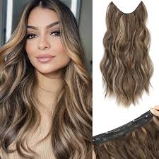 Halo Hair Extensions 20 Inch Invisible Wire Long