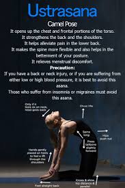 Benefits And Precautions Ustrasana Yoga Moves Yoga Benefits Advanced Yoga