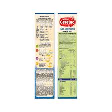 Nestle Cerelac Baby Cereal with Milk Rice Vegetables from 8 to 24 months  (300g)