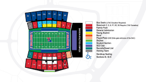 Judgmental Seating Chart Of Lane Stadium Perspicuous Lane