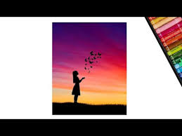 How To Draw A Realistic Sunset Scenery Drawing With Oil Pastels Oil Pastel Drawing Youtube how to draw a realistic sunset scenery drawing with oil pastels oil pastel drawing