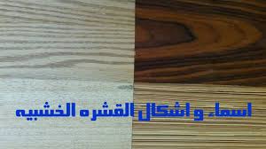 انواع القشره الخشبيه الطبيعيه واسمائها Youtube