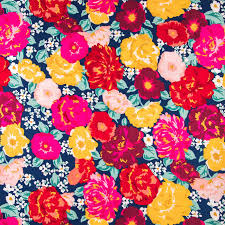 Bold Packed Floral Apparel Fabric Hobby Lobby 1599406