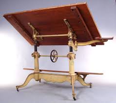Exceptional Antique Cast Iron Drafting Table By Keuffel And Esser Antique Drafting Table Drafting Table Vintage Drafting Table