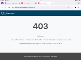 Switching to Cloudflare because QUIC.cloud kept erroring with 403 Forbidden  - Aggressively Paraphrasing Me