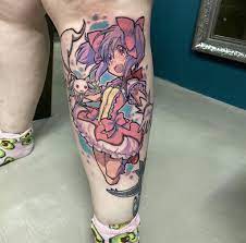Madoka Tattoo by @___kawika___ on IG done at Keller Kind Tattoo Atelier in  Viersen Germany | Tattoos, Anime tattoos, Cute tattoos