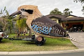 With heartfelt gratitude, raj & shilpa. Proud Of Your Lockdown Baking This Man Built A Giant Kookaburra The New York Times