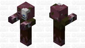 Original Drowned Design Minecraft Mob Skin