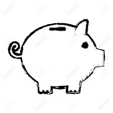 How To Draw A Piggy Bank Drawing Art Ideas Count how much money there are in each piggy bank. how to draw a piggy bank drawing art
