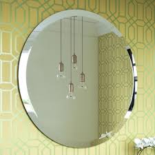 This octagonal mirror features a. Bathroom Origins Porterhouse 800 X 800 Round Beveled Edge Bathroom Mirror Bo B008066