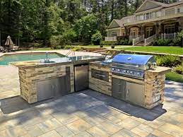 The grill, with 32,500 btus, offers 880 square inches of cooking area. Outdoor Built In Prefab Kitchen Islands Custom Options For Sale Outdoor Kitchen Island Backyard Kitchen Outdoor Bbq Kitchen