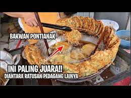 Fimela.com, jakarta bakwan pontianak punya cita rasa khasnya sendiri. Ternyata Bikin Bakwan Viral Tuh Gini Bakwan Piring Pontianak Paling Laris Manis Youtube
