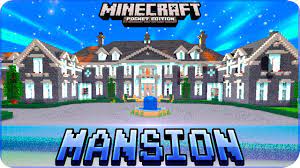 Download minecraft bedrock edition for free on android: Minecraft Pe Maps Huge Mansion House Map With Download Ios Android Mcpe 1 0 4 1 0 Youtube