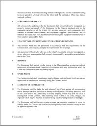 service provision agreement template provision of services agreement ...