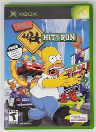 The Simpsons Hit Run Microsoft Xbox 2003 With Instructions Vivendi Simpsons Hit And Run Hit And Run The Simpsons