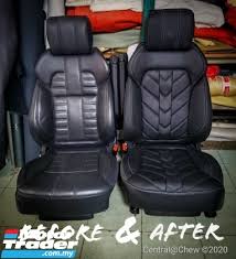 The outside person should work in. Car Leather Fabric Seat Refurbish Repair Fix Upholstery Re