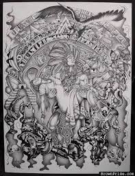 Chicano X2f Lowrider X2f Brown Pride Art Brownpride Com Photo Gallery Bp Aztec Drawing Chicano Art Tattoos Mayan Art