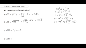 Toate bunurile comercializate de catre dante international s.a., cu exceptia celor resigilate, beneficiaza de conditii de garantie conforme legislatiei in vigoare si politicilor comerciale ale producatorilor. Clasa A Viii A Exercitii Recapitulative Evaluare Nationala Matematica Ex 3 By Rezolvari Matematica