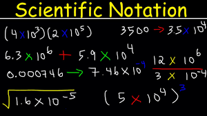 Convert the result to scientific notation. Scientific Notation Basic Introduction Youtube
