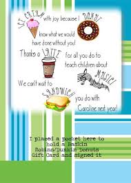 Thank you for watching my children during my dental appointment. I Saw A Cute Idea For A Starbucks Gc Thank You Note But I Couldn T Get To Starbucks So I Got A Baskin Robins Dunkin Donuts Gift Card Donut Gifts Teacher
