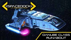 The danube class was the signature personal transport of the late 2300's it's dexterity in this matter was highly regarded, even by starship captains. Star Trek Danube Class Runabout Spacedock Youtube
