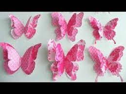 How To Make Easy Beautiful Paper Butterflies For Wall Decorations Paper Butterfly Paper Butterfly You Butterfly Crafts Paper Flowers Diy Paper Butterflies