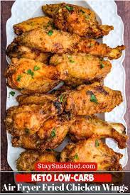 Crispy Air Fryer Fried Chicken Wings Is The Best Quick And Easy Recipe That Will Te Air Fryer Recipes Healthy Air Fryer Fried Chicken Air Fryer Recipes Chicken