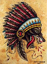 38 Inspiring Examples Of Tattoo Art Traditional Tattoo Traditional Tattoo Design Headdress Tattoo