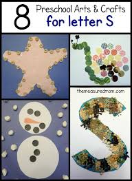 Letter S Crafts The Measured Mom Letter A Crafts Letter S Crafts Preschool Crafts