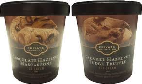 Ice cream is a frozen dessert usually made from dairy products, such as milk and cream, and often combined with fruits or other ingredients and flavors. On Second Scoop Ice Cream Reviews Private Selection Chocolate Hazelnut Mascarpone And Caramel Hazelnut Fudge Truffle Ice Creams