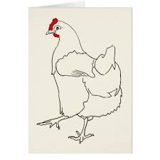 Cute Dancing Chicken Funny Line Drawing Animal Art Zazzle Com Animal Drawings Animal Art Minimalist Animal
