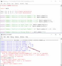 Python Gamma Function Positive Numbers Python Python Programming