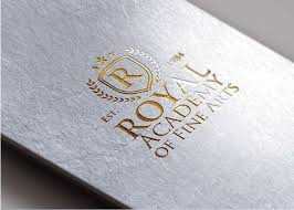 Gold Foil Logo Mockup Br Br Mokap Dlya Vashego Graficos