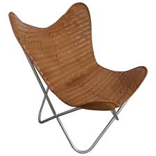 Aber vielleicht tröstet es dich, dass ich auch nicht dort war! Butterfly Chair Sessel Design Lounge Stuhl Echt Leder Braun Loungesessel Retro Sessel Polstermobel Mobel
