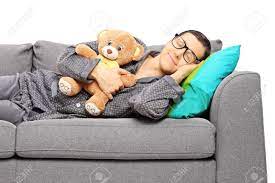 Looking for good quality sofa schlafen at the lowest prices? Junger Kerl Schlafen Auf Dem Sofa Mit Einem Teddybar Auf Weissem Hintergrund Isoliert Lizenzfreie Fotos Bilder Und Stock Fotografie Image 25300852