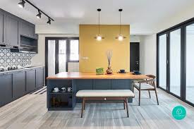 In singapore, open concept kitchen is a growing choice for many of the new houses. 10 Homes That Show Why 4 Room Hdbs Aren T Boring At All Qanvast