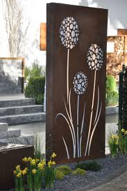 Cortenstahl Sichtschutz Fur Garten Fuhlen Sie Sich Wie Ein Cottage Retreat Von Cortenstahl Sichtsch Garten Design Gartengestaltung Ideen Sichtschutzwand Garten