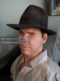 Indiana Jones Harrison Ford Full Life Size Bust Display That I Painted With  Crate