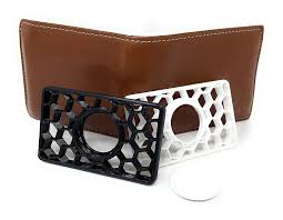 If you use an atm, spend a bit of time observing the area before you take your wallet out to put the atm card into the machine. Amazon Com Wallet Case For Apple Airtag The Original Tagcard Flex Credit Card Sized Holder For Wallet Clutch Or Wristlet Made In The Usa Black Handmade