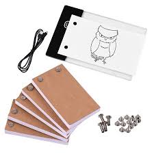 Flip Book Kit With Light Pad Led Light Box Tablet 300 Sheets Drawing Paper Flipbook With Binding Screws For Drawing Tracing Animation Sketching Cartoon Creation Walmart Canada