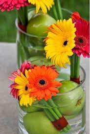 101 Flower Arrangement Tips Tricks Ideas For Beginners Daisy Centerpieces Gerbera Daisy Centerpiece Flower Arrangements Diy