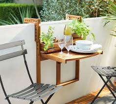 Juliet Balcony Table Rail Pottery Barn Small Apartment Furniture Small Balcony Decor Balcony Decor