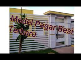 Pagar minimalis warna putih merupakan ide desain rumah yang dirancang serta di kerjakan dengan hati hati untuk menciptakan rumah idaman keluarga. Model Pagar Besi Minimalis Warna Putih Bengkel Arbainlas Ciamis Youtube